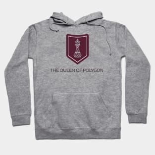 The queen of polygon Hoodie